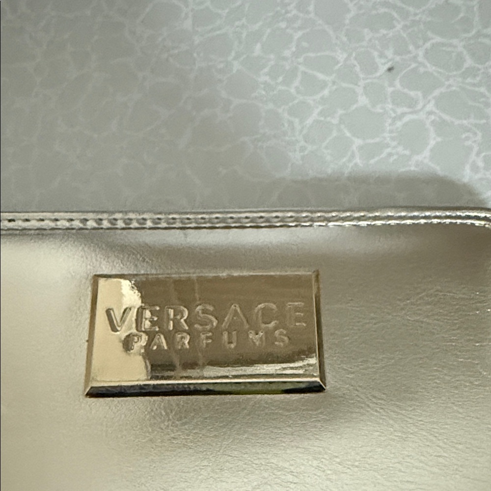 Versace Metallic Gold Wallet Clutch - Picture 2 of 5